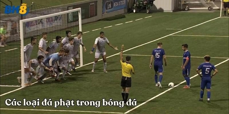 Các loại đá phạt trong bóng đá