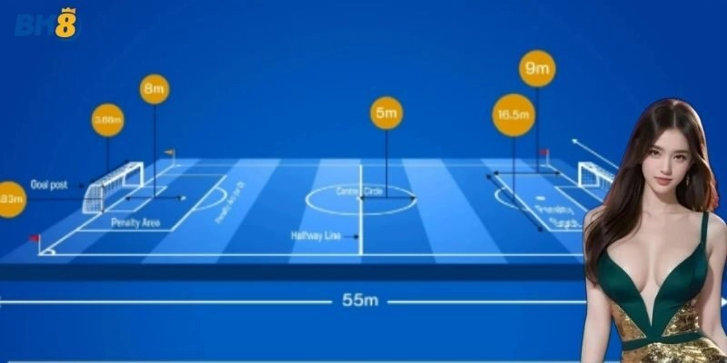 Lợi ích của sân bóng đá 7 người có kích thước đạt chuẩn